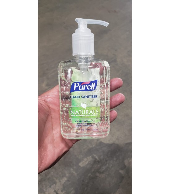 Purell 6.5 oz Advanced Naturals Gel Hand Sanitizer. 10800 Bottles. EXW Atlanta 